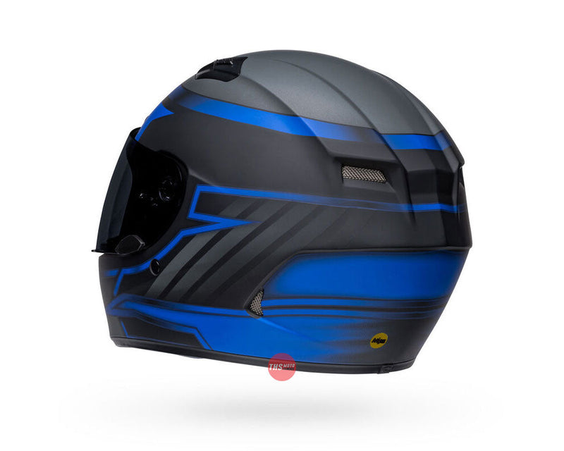 Bell QUALIFIER DLX MIPS Raiser Matte Black/Blue Road Helmet Size XL 62cm