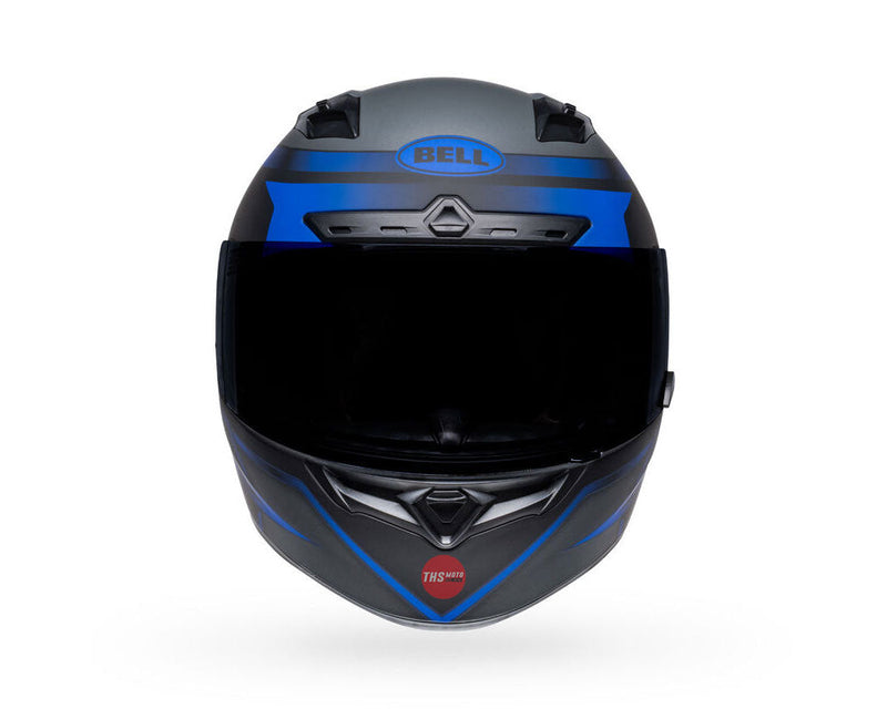 Bell QUALIFIER DLX MIPS Raiser Matte Black/Blue Size Large 60cm