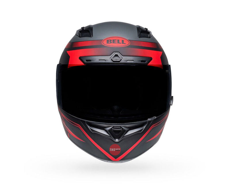 Bell QUALIFIER DLX MIPS Raiser Matte Black/Crimson Size Large 60cm