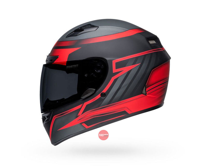 Bell QUALIFIER DLX MIPS Raiser Matte Black/Crimson Road Helmet Size Large 60cm