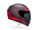 Bell QUALIFIER DLX MIPS Raiser Matte Black/Crimson Road Helmet Size Large 60cm
