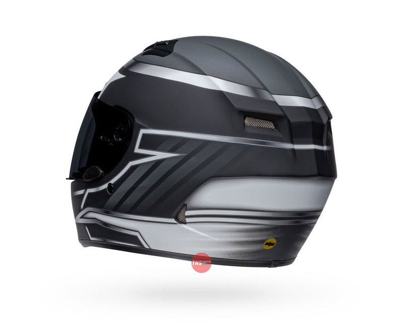 Bell QUALIFIER DLX MIPS Raiser Matte Black/White Road Helmet Size 2XL 64cm