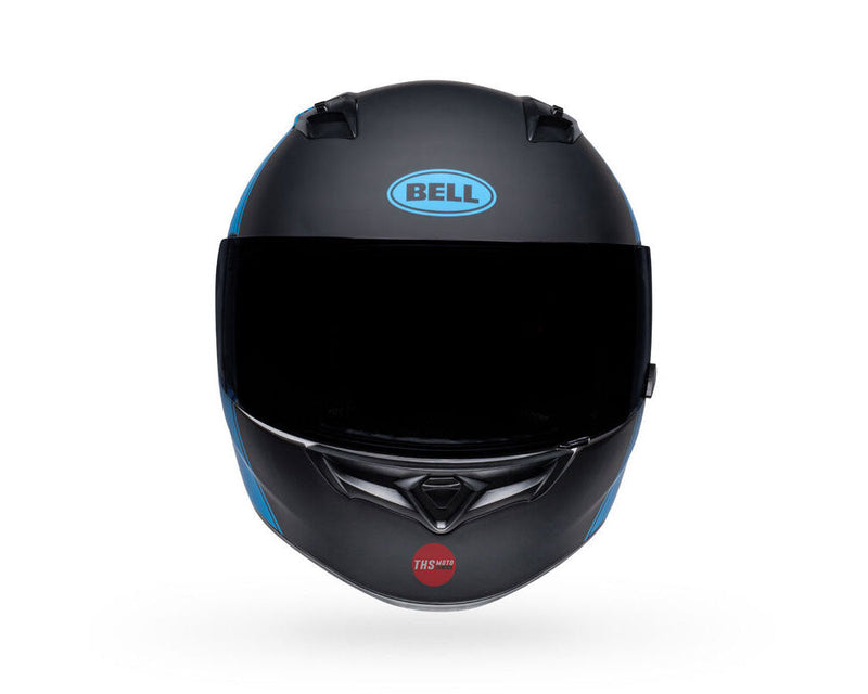 Bell QUALIFIER Ascent Matte Black/Cyan Road Helmet Size XL 62cm