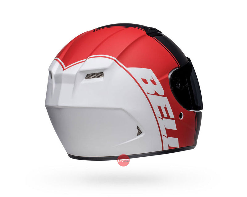 Bell QUALIFIER Ascent Matte Black/Red Road Helmet Size Medium 58cm
