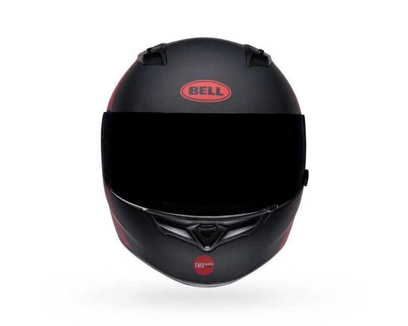 Bell QUALIFIER Ascent Matte Black/Red Road Helmet Size Medium 58cm