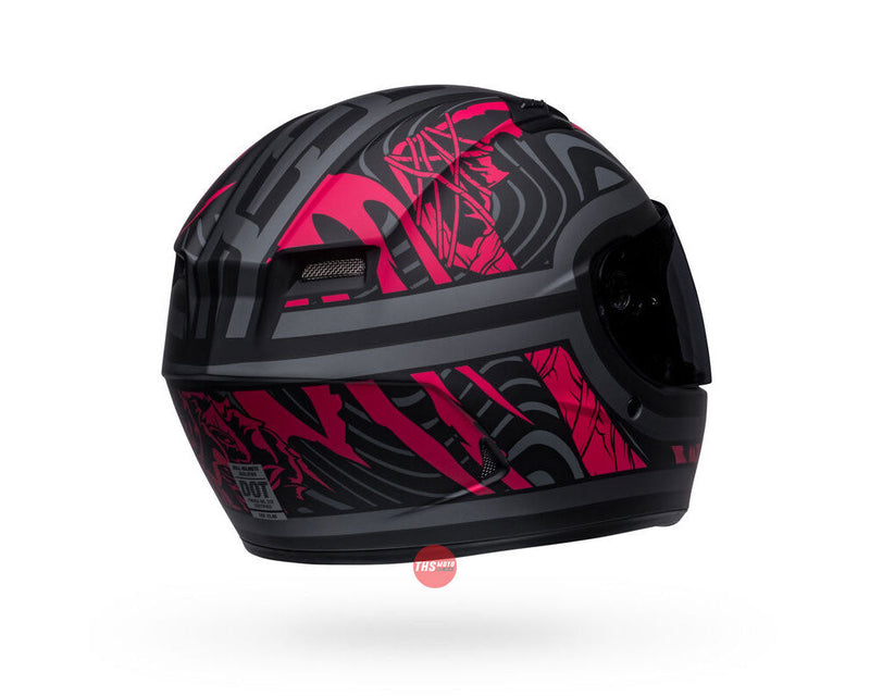 Bell QUALIFIER Rebel Matte Black/Pink Road Helmet Size XS 54cm