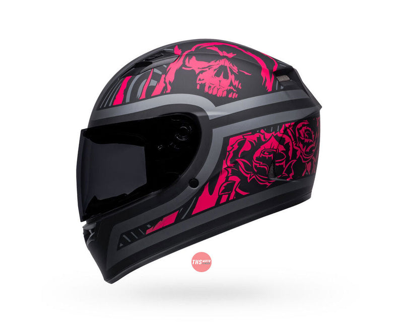 Bell QUALIFIER Rebel Matte Black/Pink Road Helmet Size XS 54cm