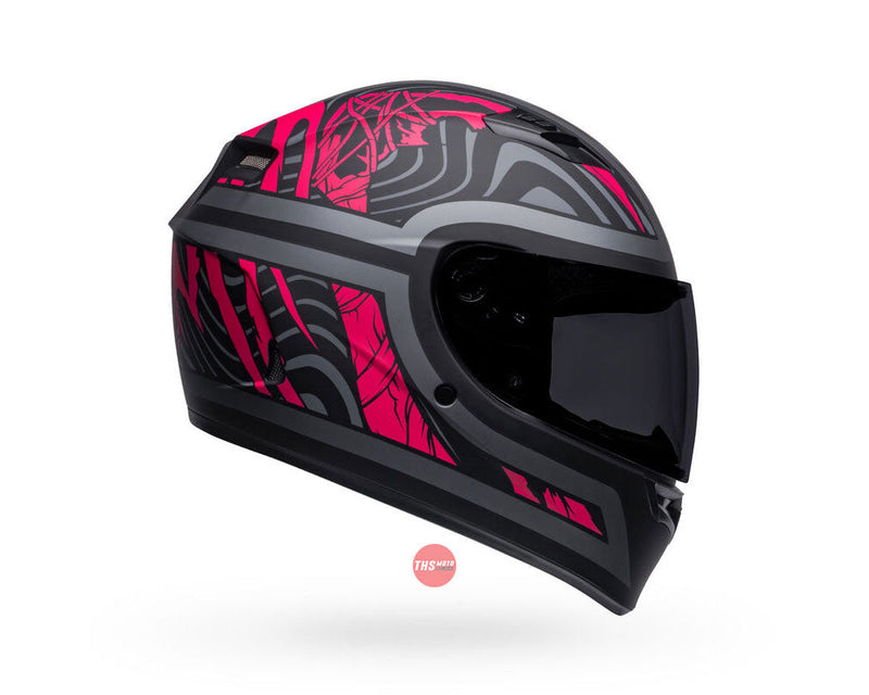 Bell QUALIFIER Rebel Matte Black/Pink Road Helmet Size XS 54cm