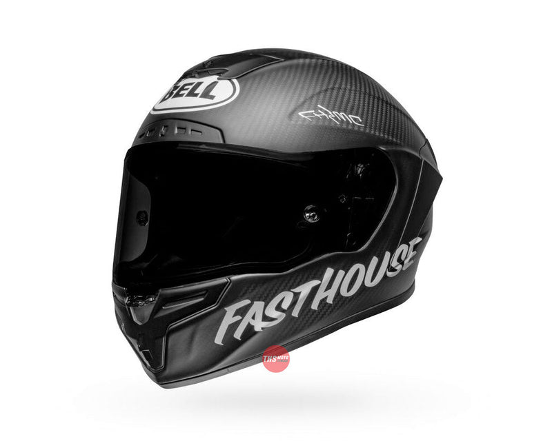 Bell RACE STAR DLX FLEX Fasthouse Punk Street Black Road Helmet Size Medium 58cm