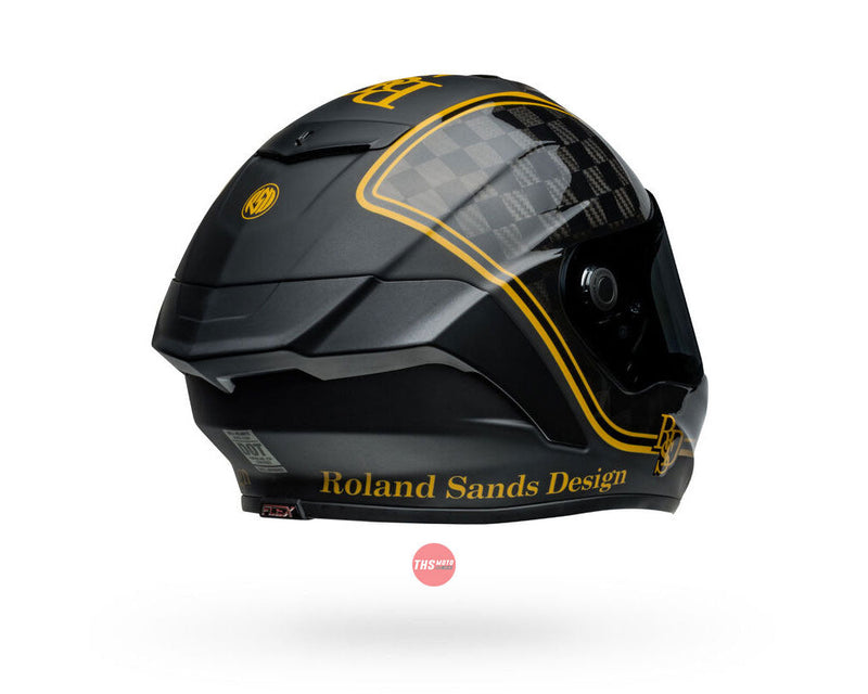 Bell RACE STAR DLX FLEX RSD Player Black/Gold Road Helmet Size Large 60cm