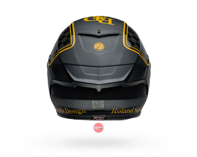 Bell RACE STAR DLX FLEX RSD Player Black/Gold Road Helmet Size Large 60cm