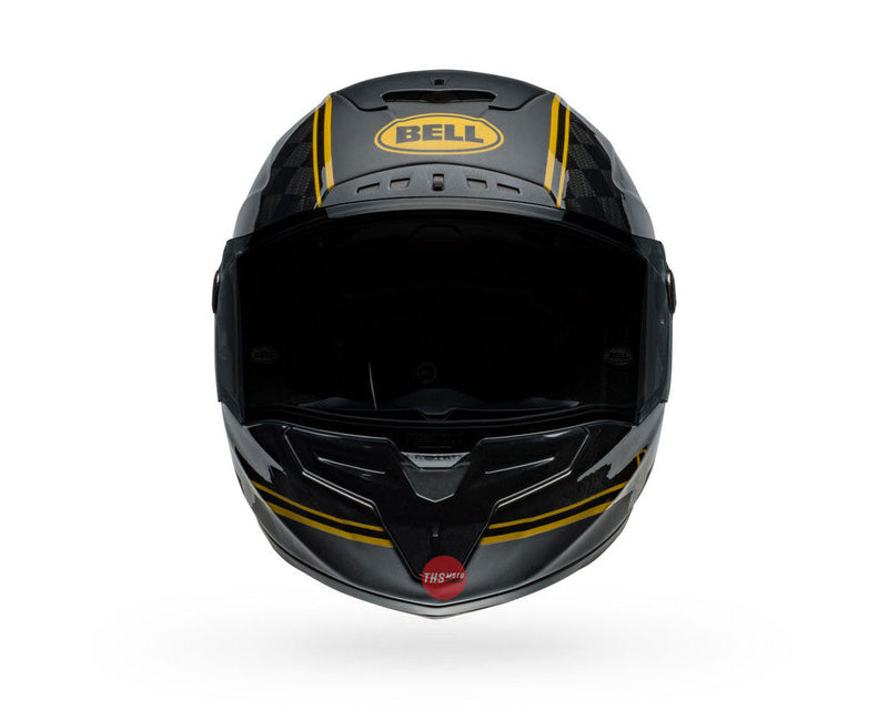 Bell RACE STAR DLX FLEX RSD Player Black/Gold Road Helmet Size Large 60cm