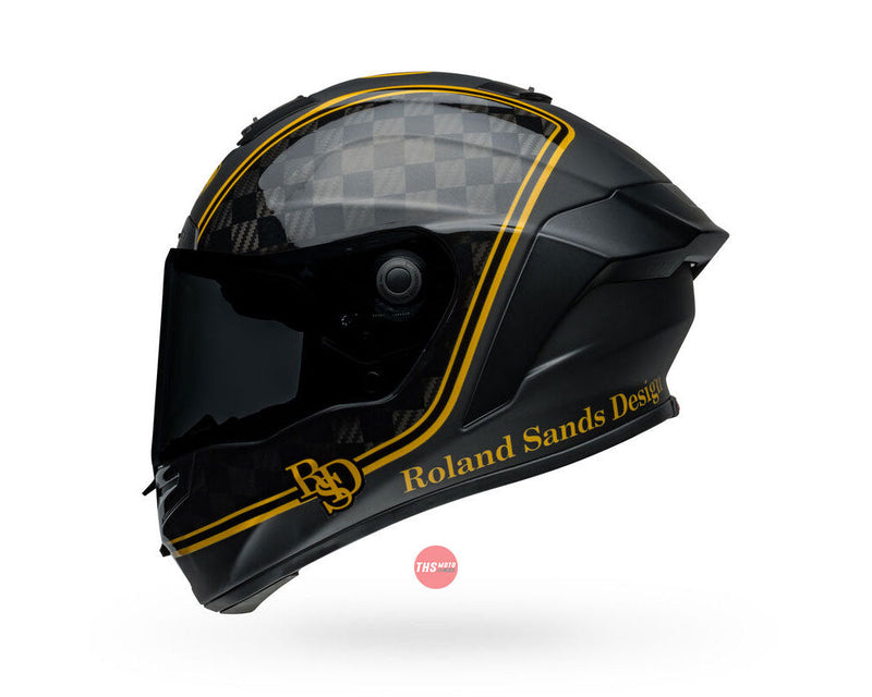 Bell RACE STAR DLX FLEX RSD Player Black/Gold Road Helmet Size Large 60cm
