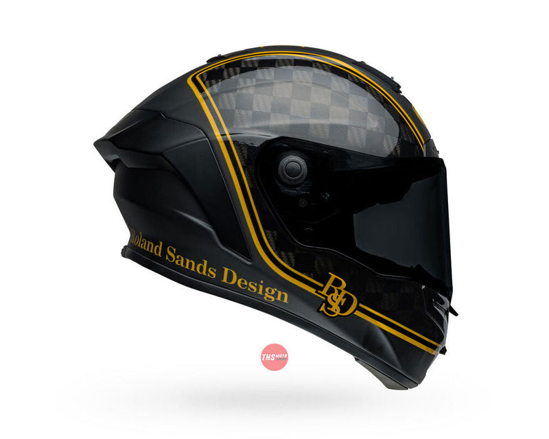 Bell RACE STAR DLX FLEX RSD Player Black/Gold Road Helmet Size Large 60cm