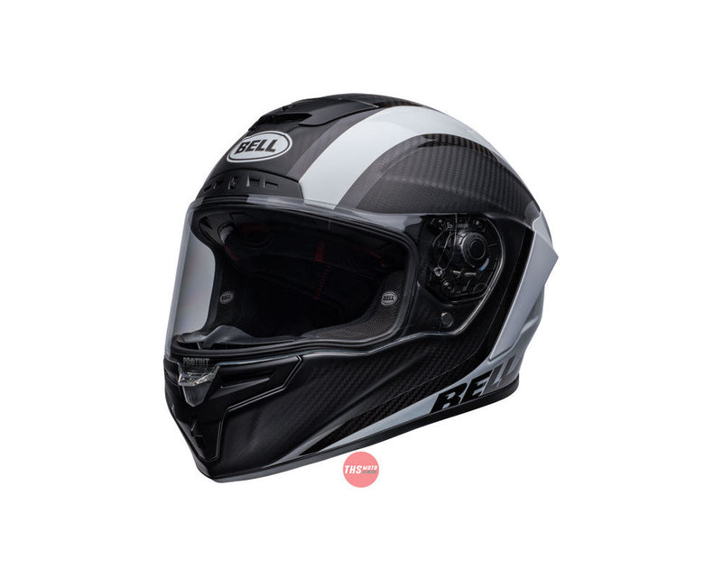 Bell RACE STAR DLX FLEX Tantrum 2 Black/White Road Helmet Size Medium 58cm