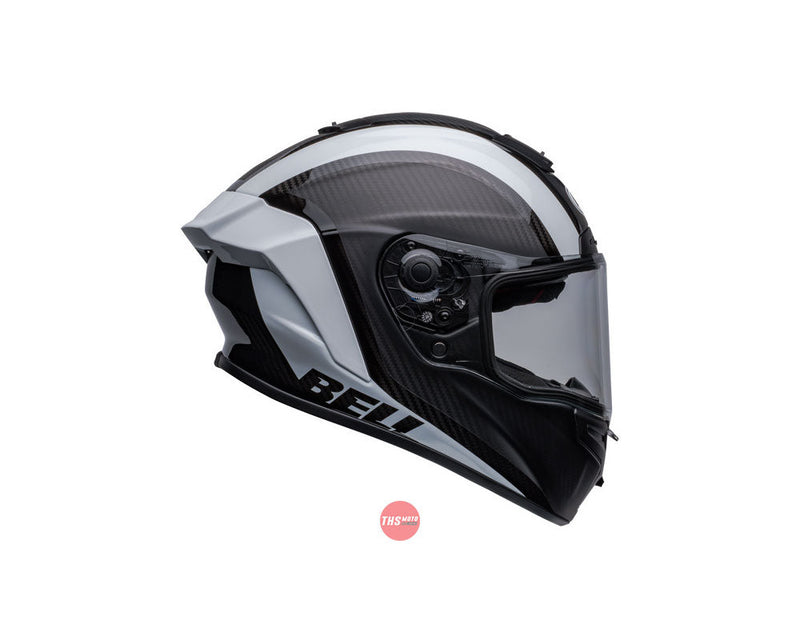 Bell RACE STAR DLX FLEX Tantrum 2 Black/White Road Helmet Size Medium 58cm