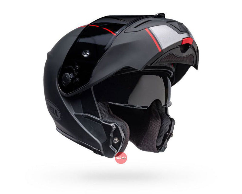Bell SRT-MODULAR Hartluck Jamo Black/Red Road Helmet Size Small 56cm