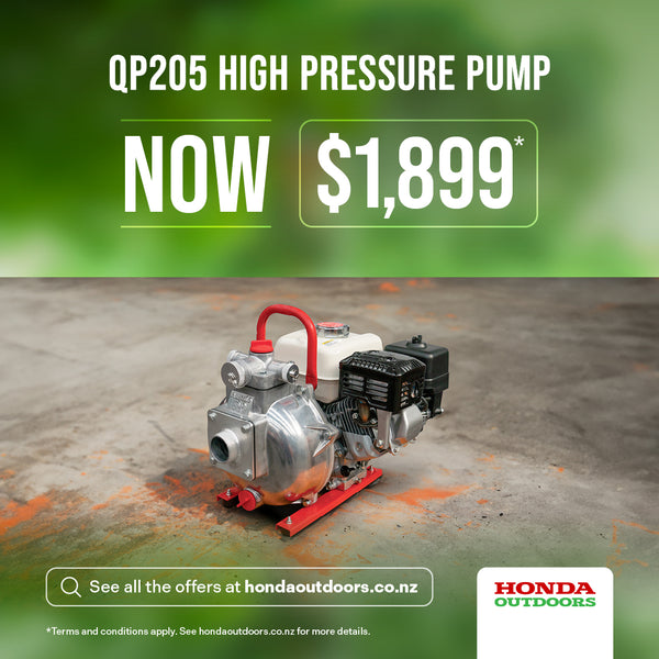 Honda QP205 HIGH PRESSURE PUMP GX200