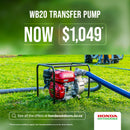 Honda WB20 Pump