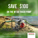 Honda WT30 Pump