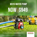 Honda WX15TU Pump