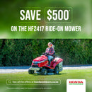 Honda HF2417 Ride on Mower