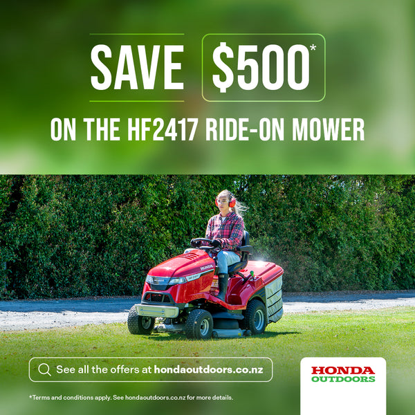 Honda HF2417 Ride on Mower THS Moto NZ