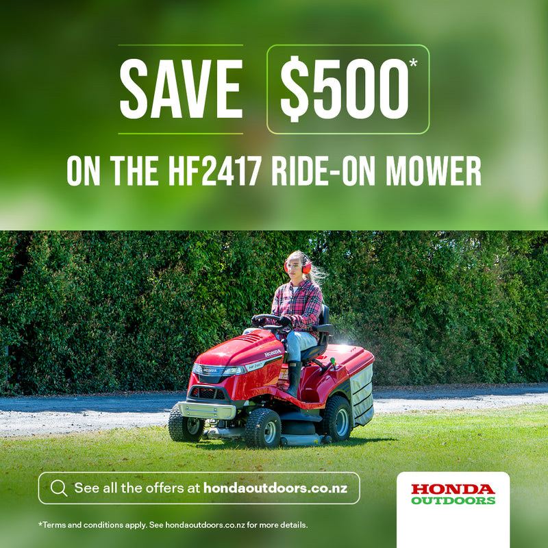 Honda HF2417 Ride on Mower THS Moto NZ