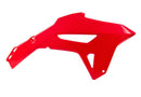 Rtech Radiator Shrouds Red Honda CVCRFRS0021