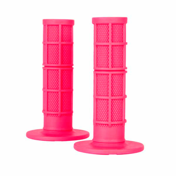 Oneal MX PRO HALF WAFFLE Neon Pink Grips