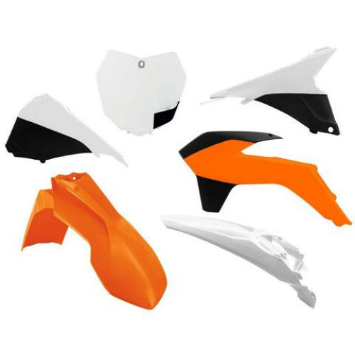 Rtech Plastics Kit Rtech 6 piece {Includes Front fender, Rear Fender, Radiator