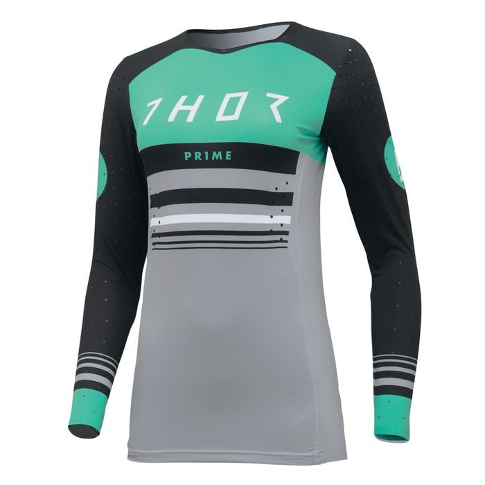 Thor MX S25 Prime Blz Black Mt Off Road Jersey Womens Size Small
