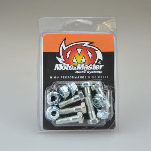Moto Master Disc Bolt 010003 (6 Pcs M6 X 20MM With Nuts ) Front Honda CR125R CR250R 95-07 CR500R 95-01 CRF250R 0
