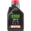 Motul 5100 4T 10W30 1L Technosynthese Engine Oil 1 Litre