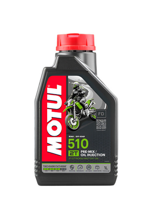 Motul 510 2T 1L 2 Stroke Technosynthese Engine Oil 1 Litre