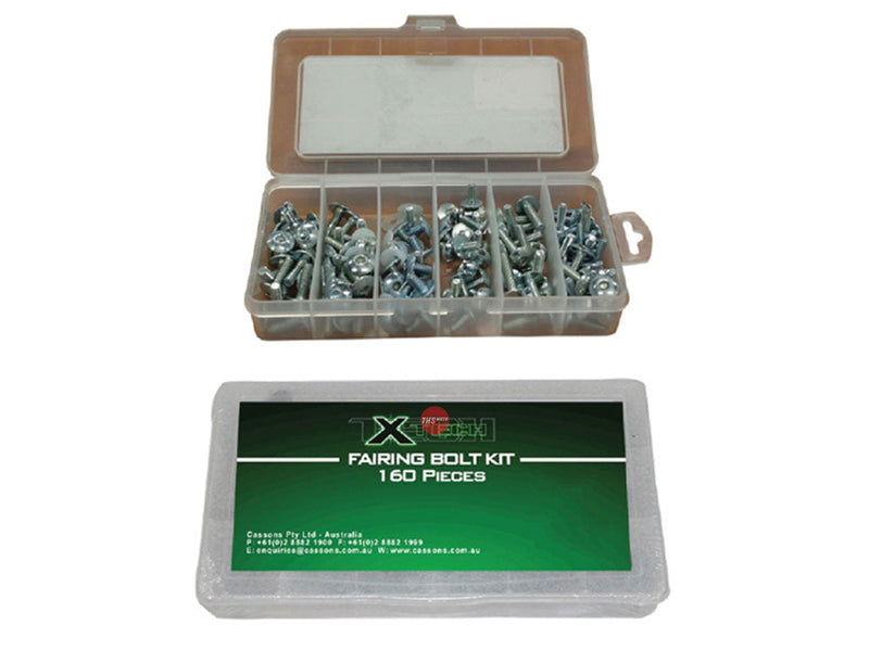 X-Tech Fairing Bolt Kit 160PCS