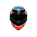 AGV K1 Rodrigo Orange Blue Road Helmet Size XL 62cm