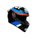 AGV K1 Rossi Vr46 Sky Racing Team Black Blue Road Helmet Size Large 60cm