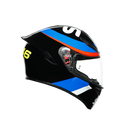 AGV K1 Rossi Vr46 Sky Racing Team Black Blue Road Helmet Size Medium Small 57cm