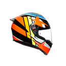 AGV K1 Rodrigo Orange Blue Road Helmet Size XL 62cm
