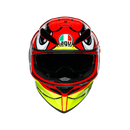 AGV K3 SV Birdy Red Yellow Road Helmet Size Small 56cm