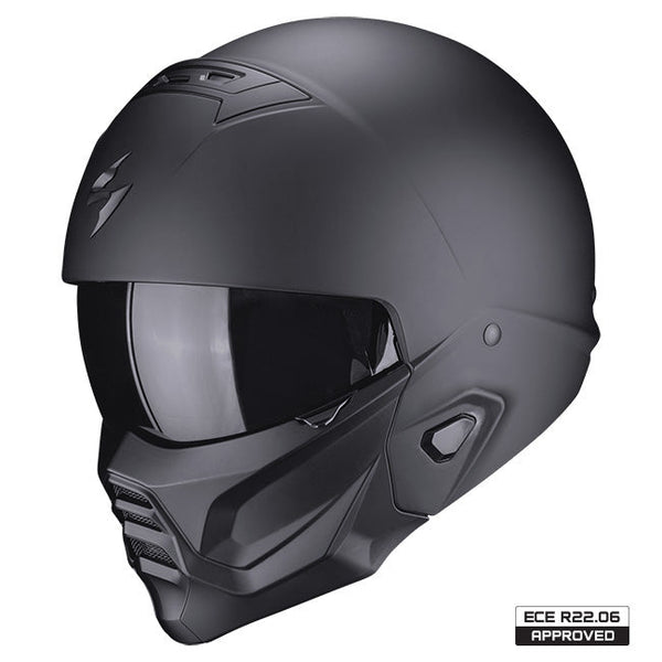 SCORPION EXO Combat II Motorcycle Helmet Size Medium 57-58cm