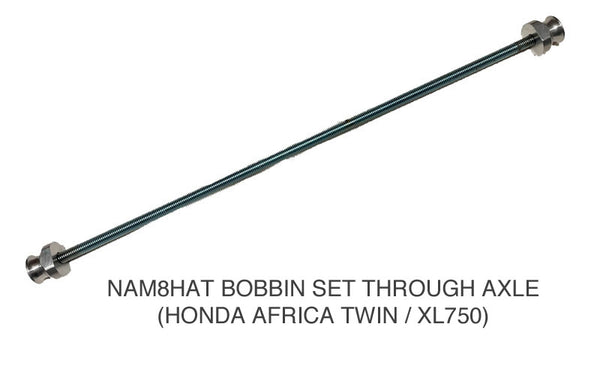 Bike Lift 8mm Rear Paddock Stand Bobbin Set Through Axle - Honda Africa Twin
