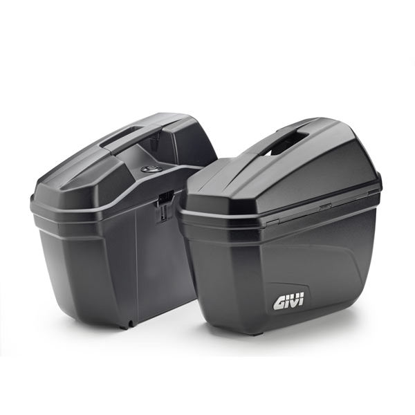 Givi Monokey Panniers (PL/PLR Racks) 22LT Black E22N (Pair)