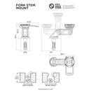 Quad Lock Fork Stem Mount (V2)