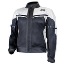 MotoDry Summer Vent White Black Road Jacket Size 3XL
