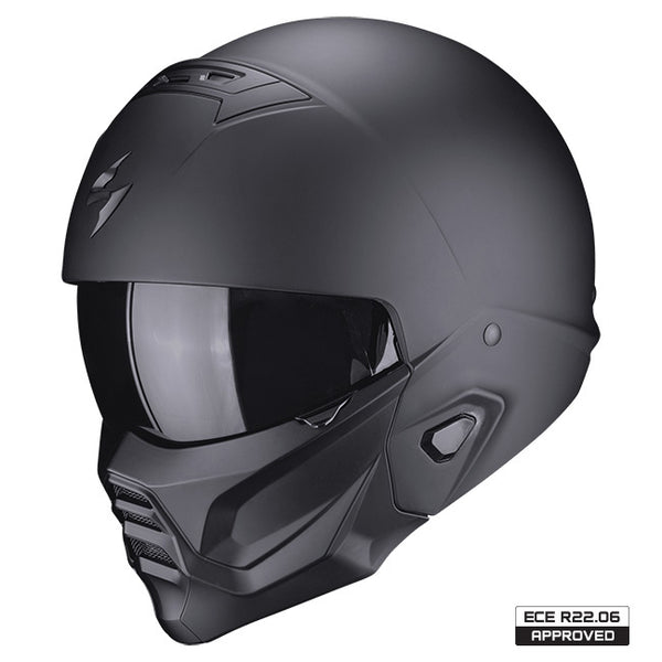 SCORPION EXO Combat II Motorcycle Helmet Size Large 59-60cm