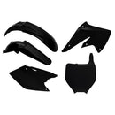 Rtech Plastics Kit 5 PIECE BLACK Kawasaki KITKXF-NR0-504