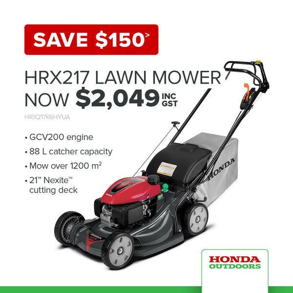 Honda HRX217 - PREMIUM LAWNMOWER