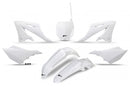UFO Yamaha Plastics Kit YZ125/250 22-25 White